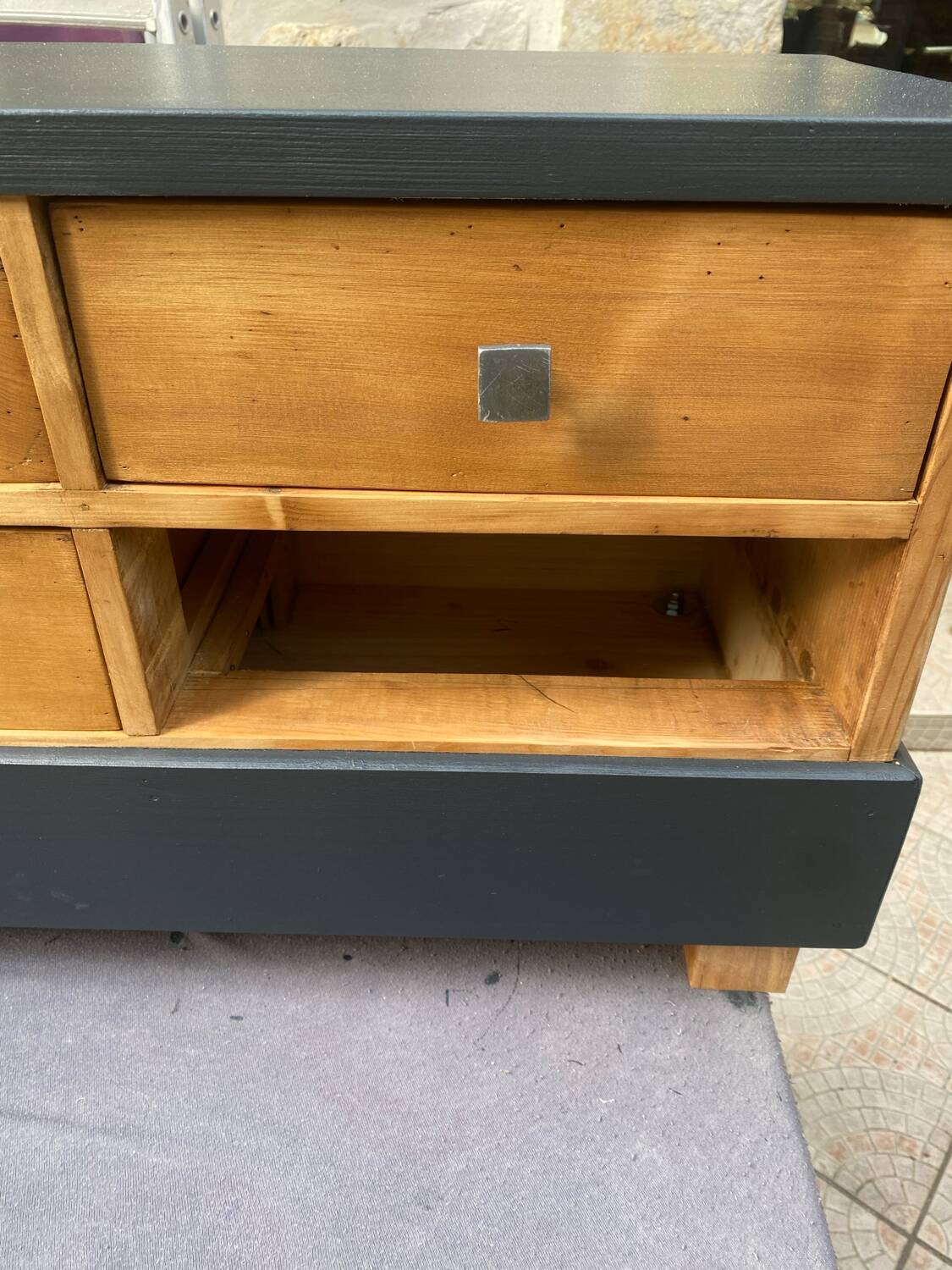 Meuble de métier à tiroirs