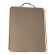 Miroir barbier simple chaînette métal doré
