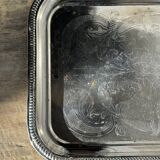 Vintage engraved rectangular platter 31x41