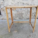 Bamboo rattan child desk