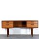 Vintage Midcentury Afromosia Desk From A. Younger Of Great Britain. Deliver
