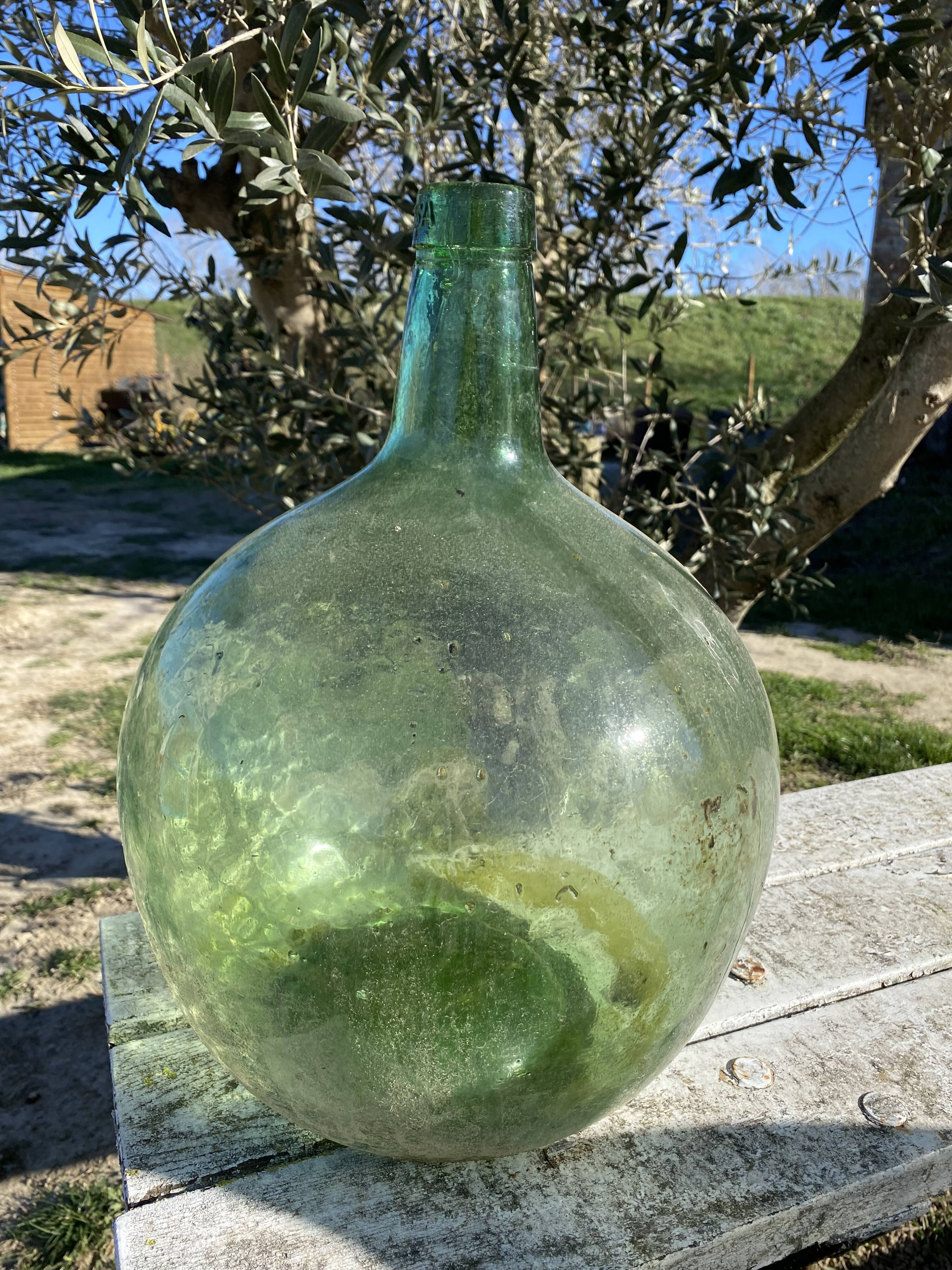 Ancient demijohn