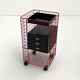 Postmodern metal drawer chest, 1980