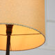 Mid-century floor lamp and coffee table, 1950s