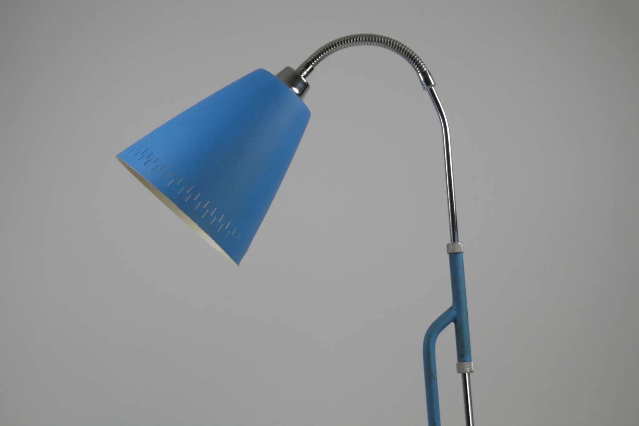 Floor Lamp Model 55 by Svenska Armatur Eskilstuna (SAE) — Sweden, 1950s