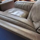Fauteuil design en cuir