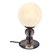 Lampe à poser en cristal et opaline