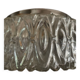 Lustre 70’s verre chrome et orange