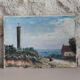 Painting on cardboard signed by Henri Coutant (1868-1935)