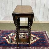 English folding oak table from the early 20th century GATELEG