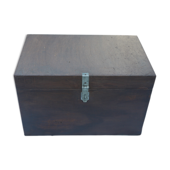 Fitter toolbox, made of 1950s wood