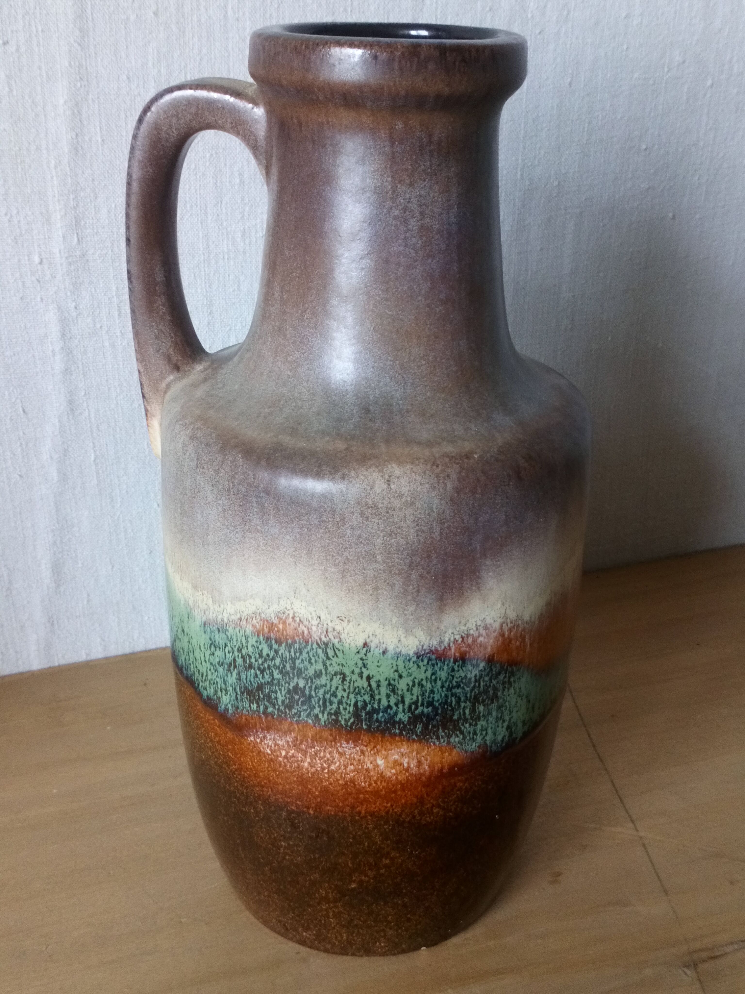 Vase ceramic West Germany 60 years
