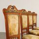 Group of Art Nouveau chairs and armchairs Italy 19th Century