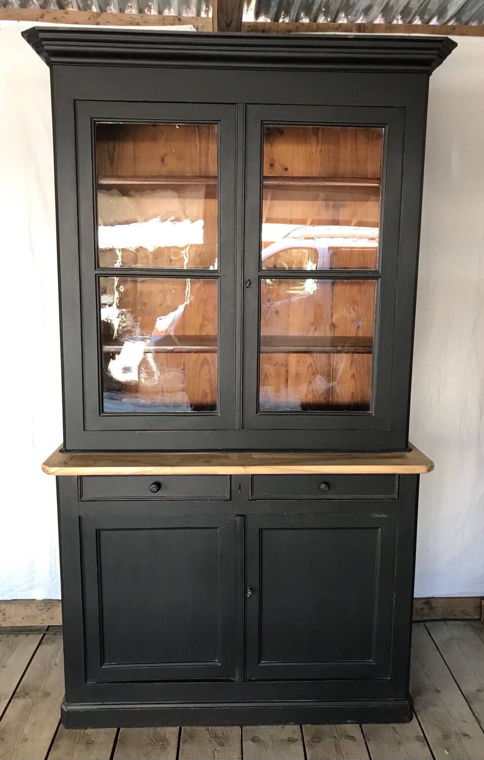 Vaisselier double corps  XIXe