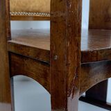 Chaise Arts and Crafts de William Birch par EG Punnett pour Liberty & Co. vers 1900