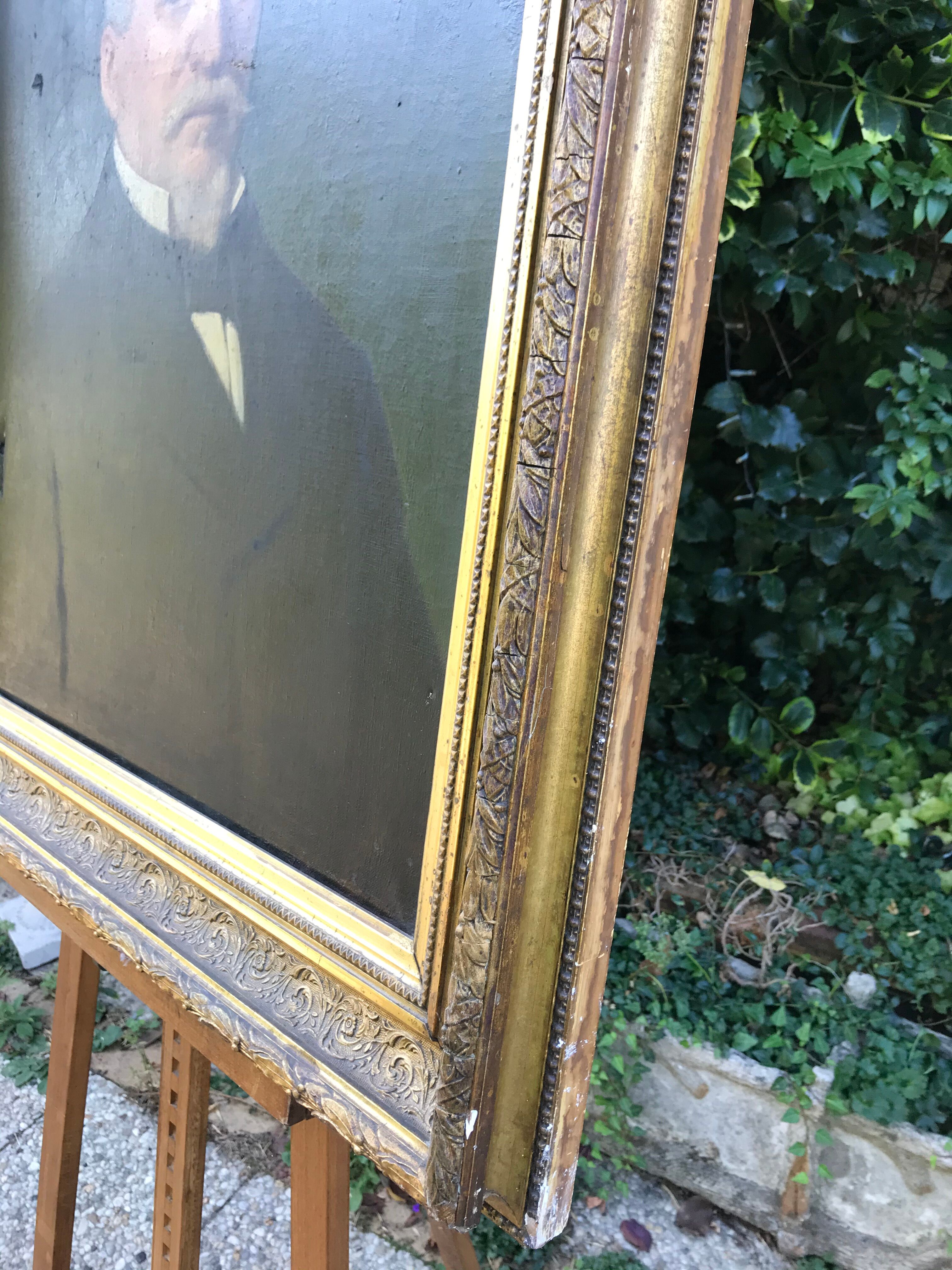 Portrait of 19th century bourgeois