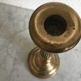 Old copper candle holder