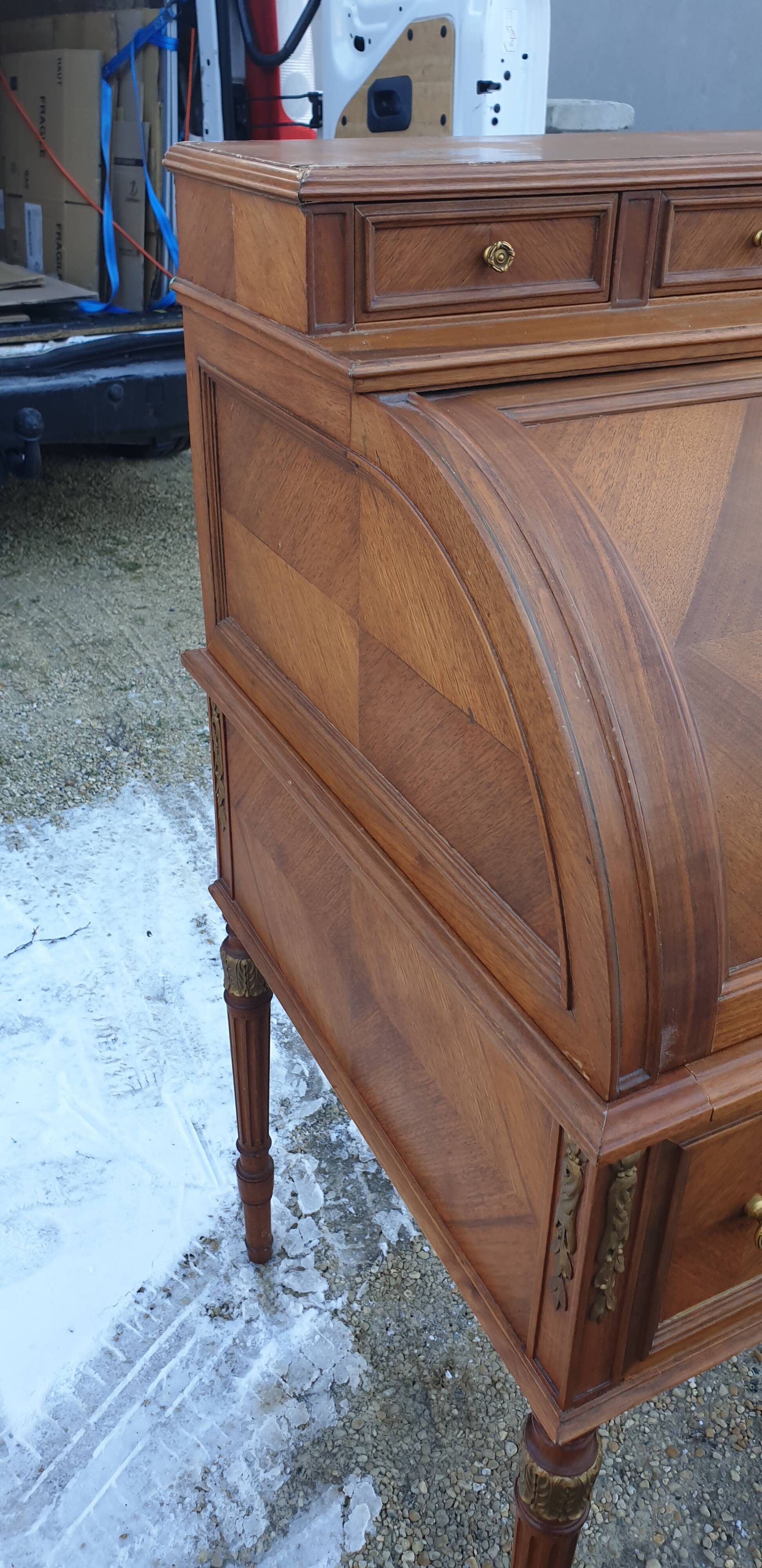 Louis XVI cylinder secretary