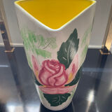 Vintage ceramic vase from Vallauris signed
