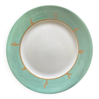 Assiette Daum Cactus Hilton MC Connico