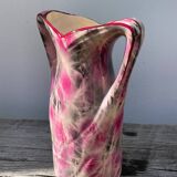 Art Deco pink ceramic vase