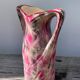 Art Deco pink ceramic vase
