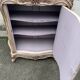 Louis XV style side table – door carved with floral decoration