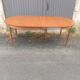 Table ronde scandinave à rallonges