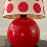 Vintage metal lamp from the 80s