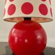 Vintage metal lamp from the 80s