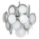 Vintage 1960s Murano Chandelier, Big Size, Dining Room Decorative Lamp, Vistosi