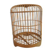 Old Decorative Rattan Bird Cage