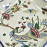 Antique hollow dish Gien cornucopia 1875/1935