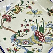 Ancien plat creux Gien corne d’abondance 1875/1935