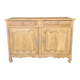 Large Louis XV style solid wood buffet, restored