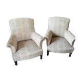 Pair of Napoleon lll armchairs