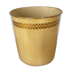Lacquered sheet metal paper basket