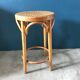Stool with caning