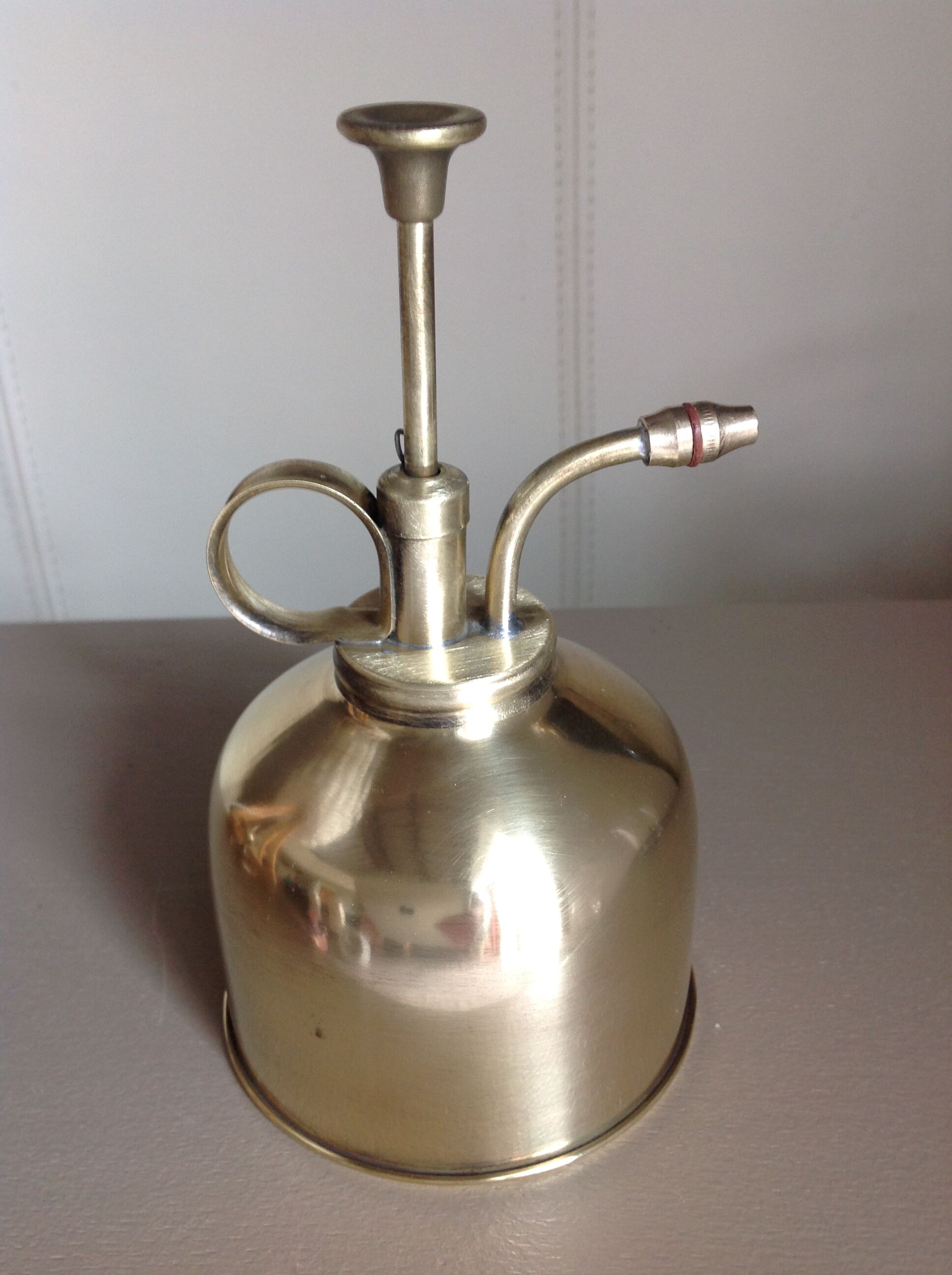 Old brass vaporizer