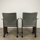 Paire de chaises Korium par Tito Agnoli pour Matteo Grassi