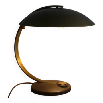 Brass table lamp, model Hillebrand 7613, 1960s