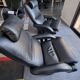 2 leather armchairs from Roche Bobois