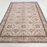 6x10 Light Pink Orientel Vintage Area Rug, 187x300Cm