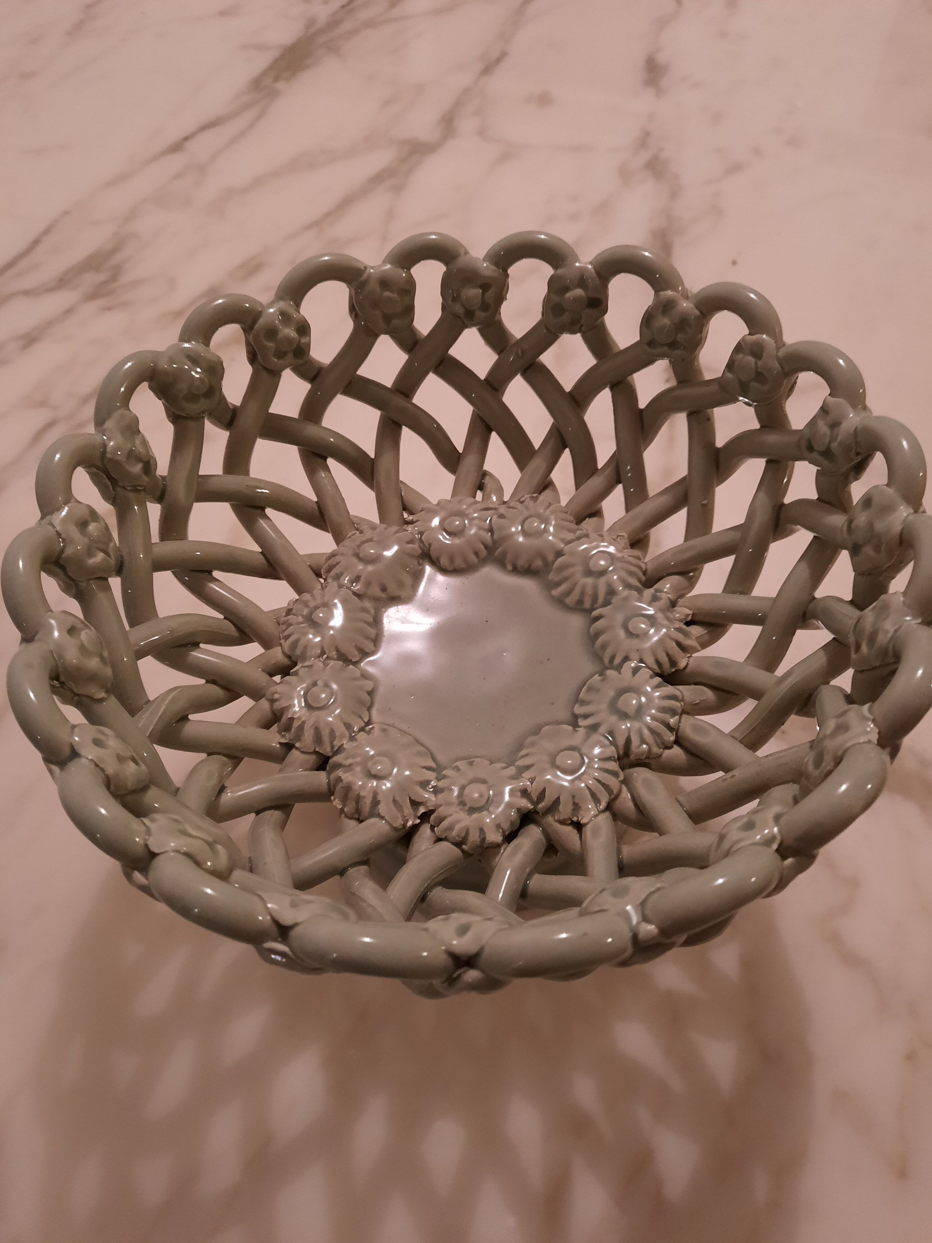 Ceramic cup signed Pichon