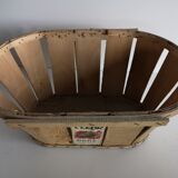 Batch of 6 storage cases, old fruit crates