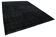 Handwoven persian overdyed 271 cm x 382 cm black wool carpet