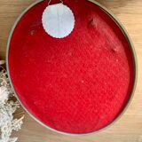 Frame vintage dried flowers