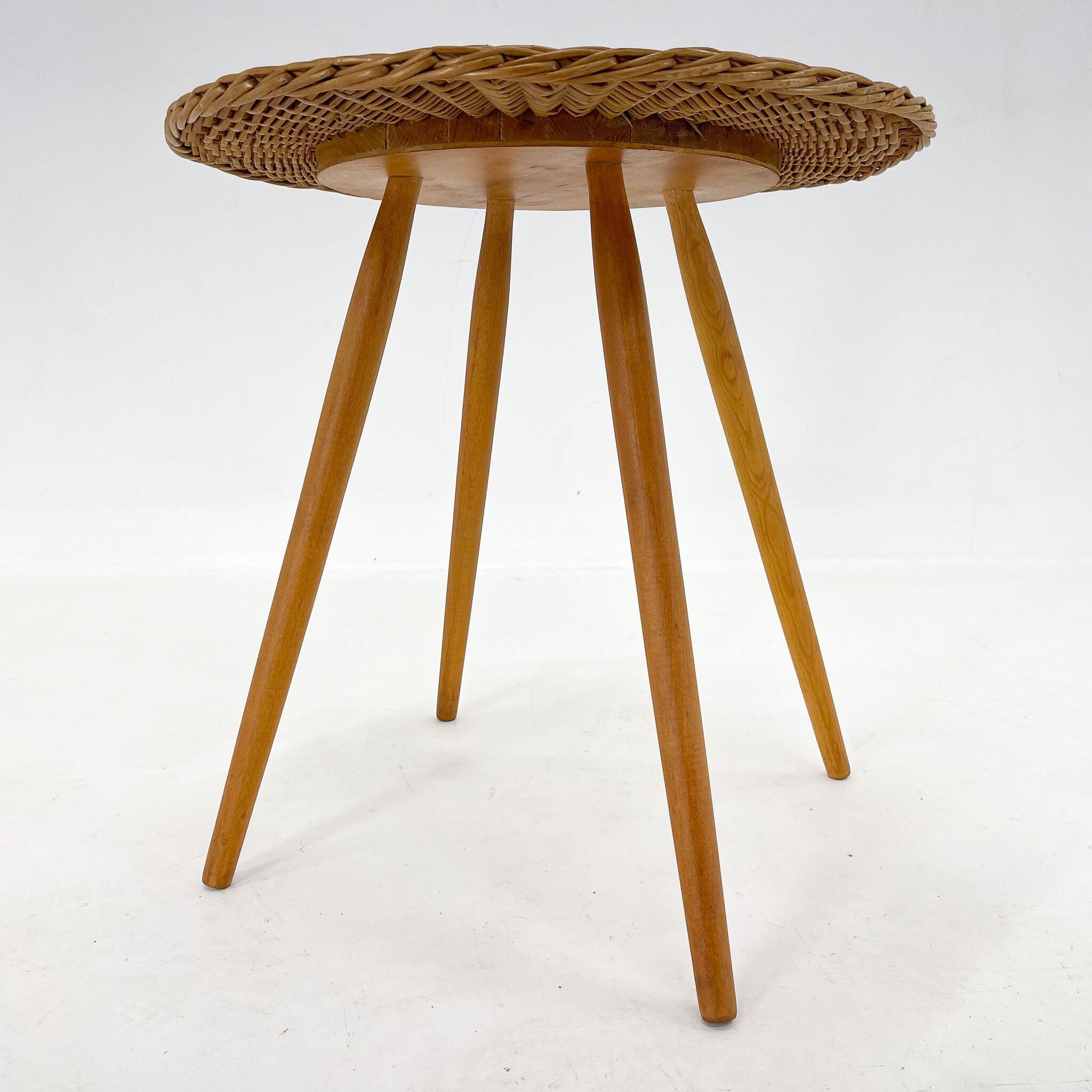 1970s side table by Jan Kalous for Uluv, Czechoslovakia