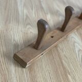 Wooden coat rack