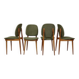Set of 4 Baumann Pégase chairs